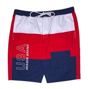 NEW REASON men's usa short in red/white/blue
